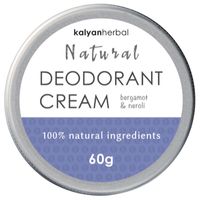 Kalyan Herbal Natural Deodorant Cream - Bergamot & Neroli